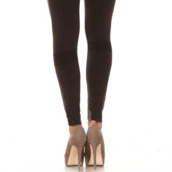 Moto Texture Detailed Seamless Tights - Picture 3 of 5